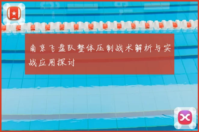南京飞盘队整体压制战术解析与实战应用探讨